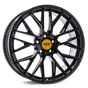 Janta Aliaj MAM RS4 Black Painted 8.5XR19 5X114.3 ET 40