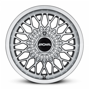 Janta aliaj Ronal LS Silver-rim lip diamond cut 7.5x15 4x100 ET25 BMW exclusiv