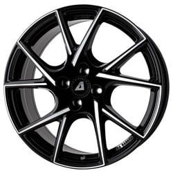 Janta Aliaj Alutec adx01 DIAMANT-SCHWARZ FRONTPOLIERT 7,5x18 5x114,3 et50