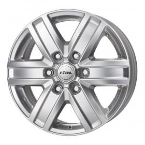 Janta aliaj Rial transporter argintiu 6.5xR16 5x130 et66 VW Crafter/ Mercedes Sprinter
