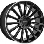 Janta aliaj Carmani 17 Fritz 8.5x20 5x112 et40 black lip polish