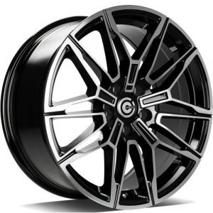 Janta aliaj Carbonado Rubin 8x18 5x120 et33  Black Front Polished