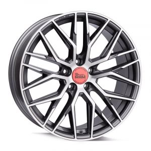 Janta aliaj MAM Felgen RS4 7.5x17 5x114.3 et45 PALLADIUM FRONT POLISH
