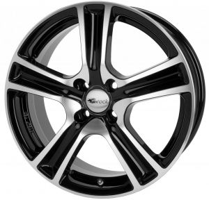 Janta aliaj RC DESIGN RC19 5x15 4x100 et32 Schwarz Glanz Voll-Poliert