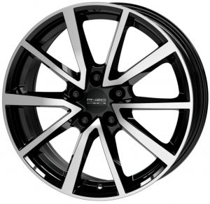 Janta aliaj ANZIO VEC 6.5x17 5x100 et39 Black Diamond