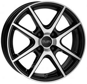 Janta aliaj ANZIO Split 5.5x14 4x98 et35 Black Diamond