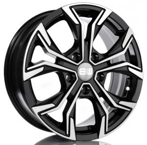 Janta aliaj Elite Wheels VIGOR 7.5x17 5x114.3 et40 black polished