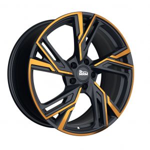 Janta aliaj MAM Felgen RS5 8x18 5x112 et30 MATT BLACK FRONT COPPER