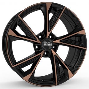 Janta aliaj MAM Felgen RS6 8x18 5x112 et45 MATT BLACK FRONT COPPER