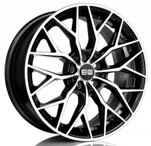 Janta aliaj Elite Wheels VIPER X 7x17 5x114.3 et45 black polished