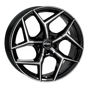 Janta aliaj RIAL SALENTO 8x18 5x114.3 et40 diamond-black frontpolished