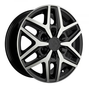 Janta aliaj Keskin Tuning KT C1-6L 6.5x16 6x130 et60 BLACK FRONT POLISH