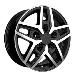 Janta aliaj Keskin Tuning KT C1-5L 6.5x16 5x118 et66 BLACK FRONT POLISH