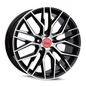 Janta aliaj MAM Felgen RS4 7x16 5x108 et40 BLACK FRONT POLISH