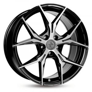 Janta aliaj Keskin Tuning KT19 8.5x19 5x114.3 et40 BLACK FRONT POLISH