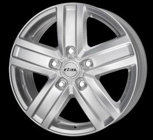 Janta Aliaj Rial Transporte Polar Silber 6,5XR16 6X130 ET62